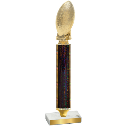 Value Black Glacier Football Trophy