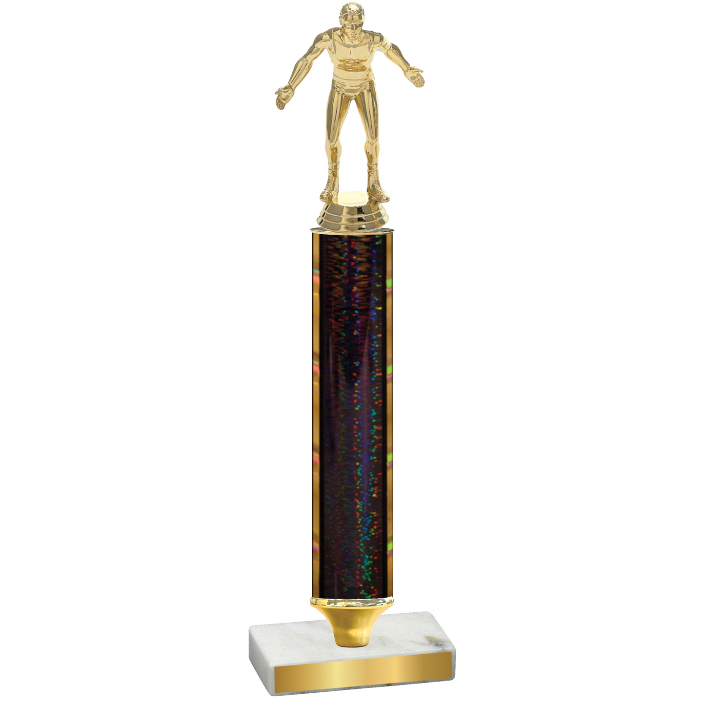 Value Black Glacier Wrestling Trophy