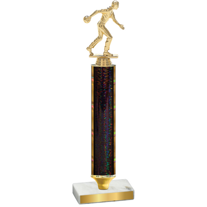 Value Black Glacier Bowling Trophy