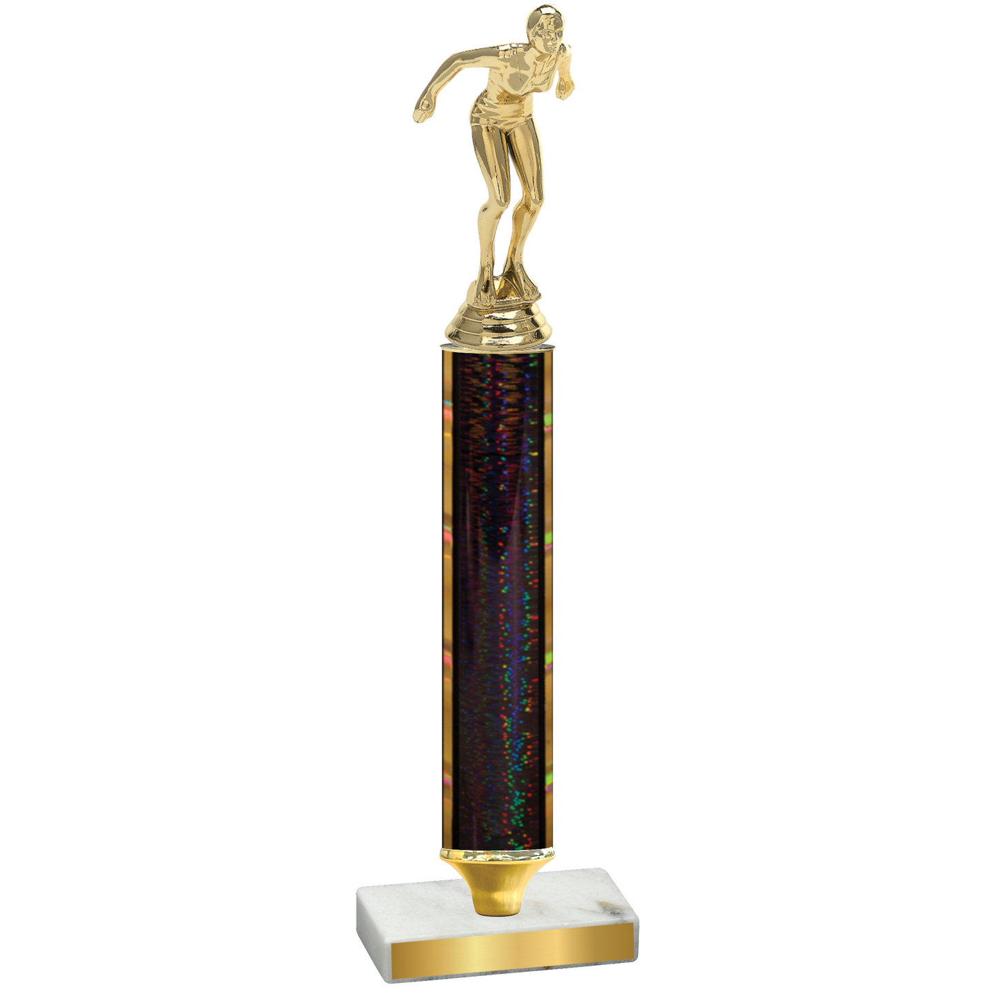 Value Black Glacier Tennis Trophy