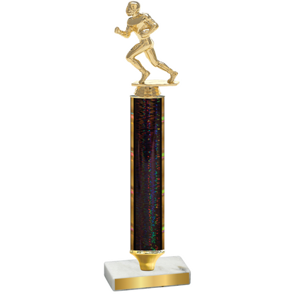 Value Black Glacier Football Trophy