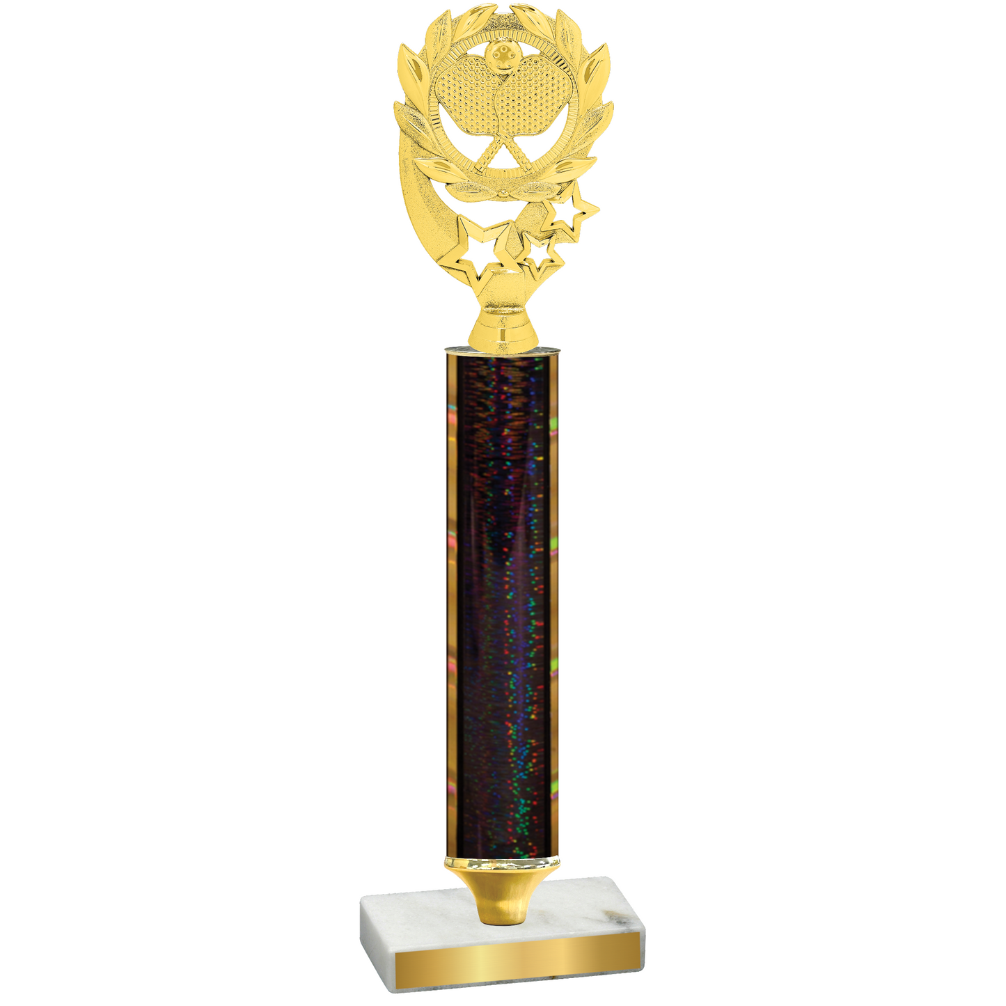 Value Black Glacier Pickleball Trophy