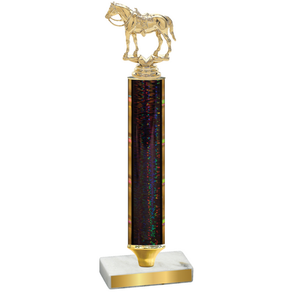 Value Black Glacier Horses Trophy