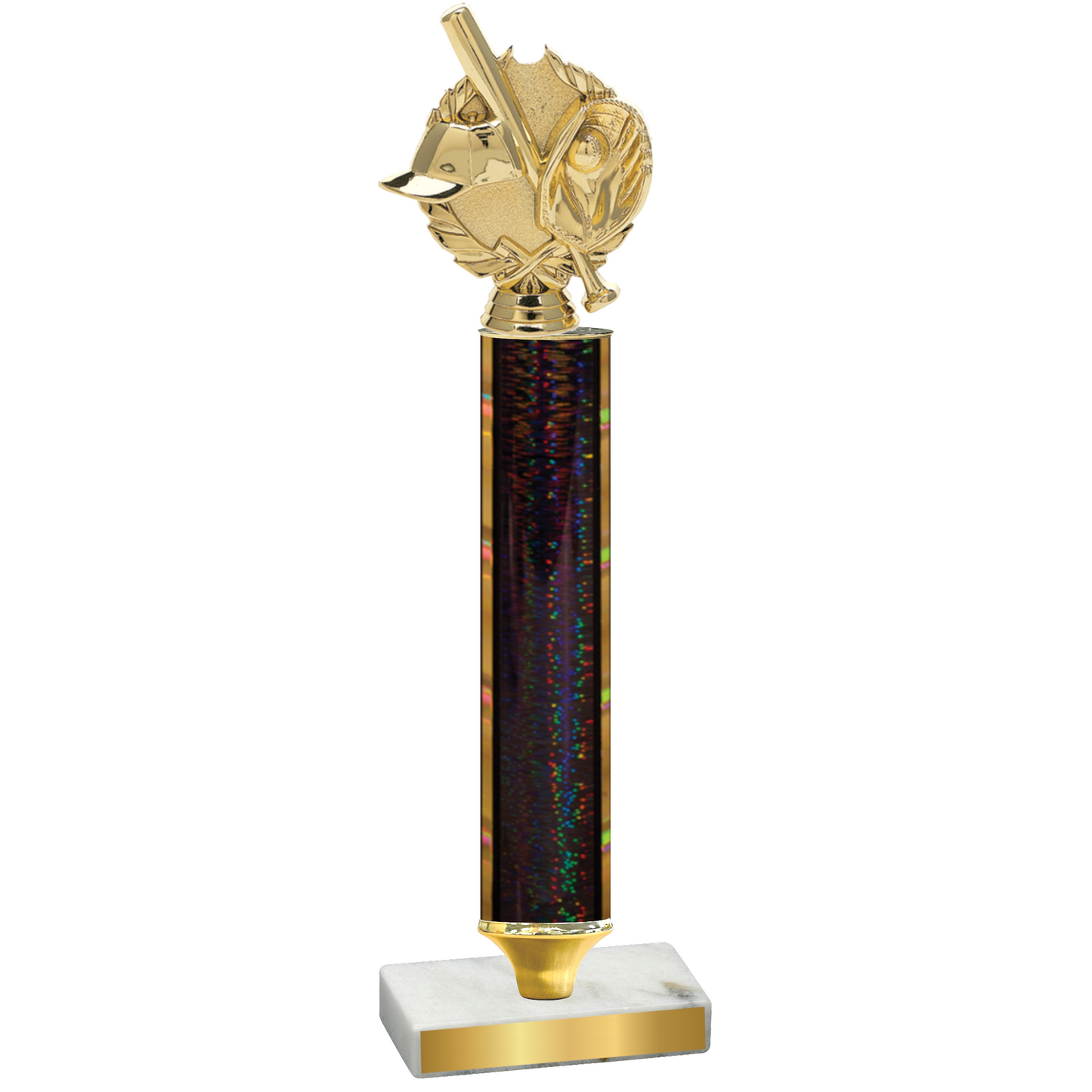 Value Black Glacier Baseball Trophy