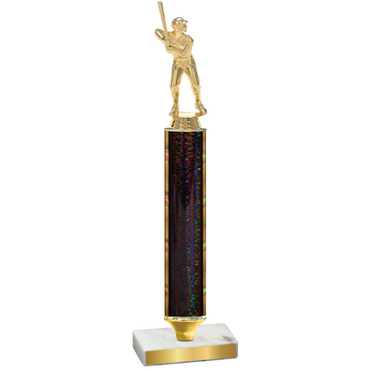 Value Black Glacier Baseball Trophy