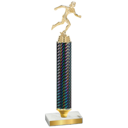 Value Black Carbon Fiber Running Trophy