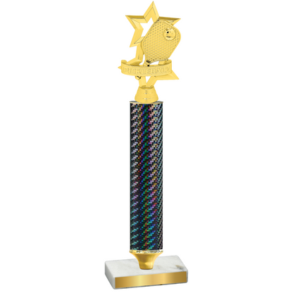 Value Black Carbon Fiber Pickleball Trophy