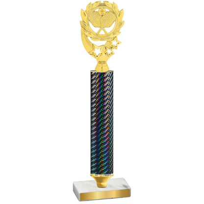 Value Black Carbon Fiber Pickleball Trophy