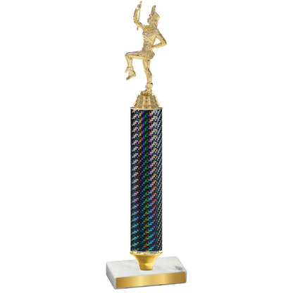 Value Black Carbon Fiber Majorette Trophy