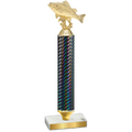 Value Black Carbon Fiber Fishing Trophy