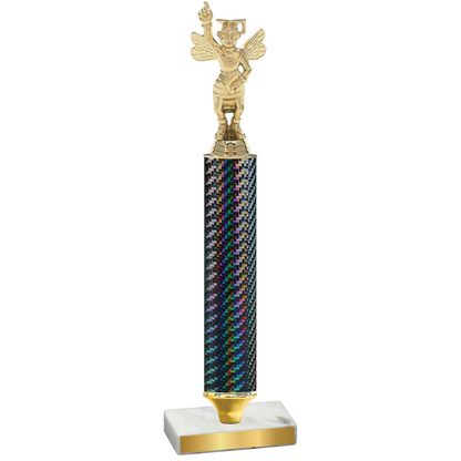 Value Black Carbon Fiber Academics Trophy