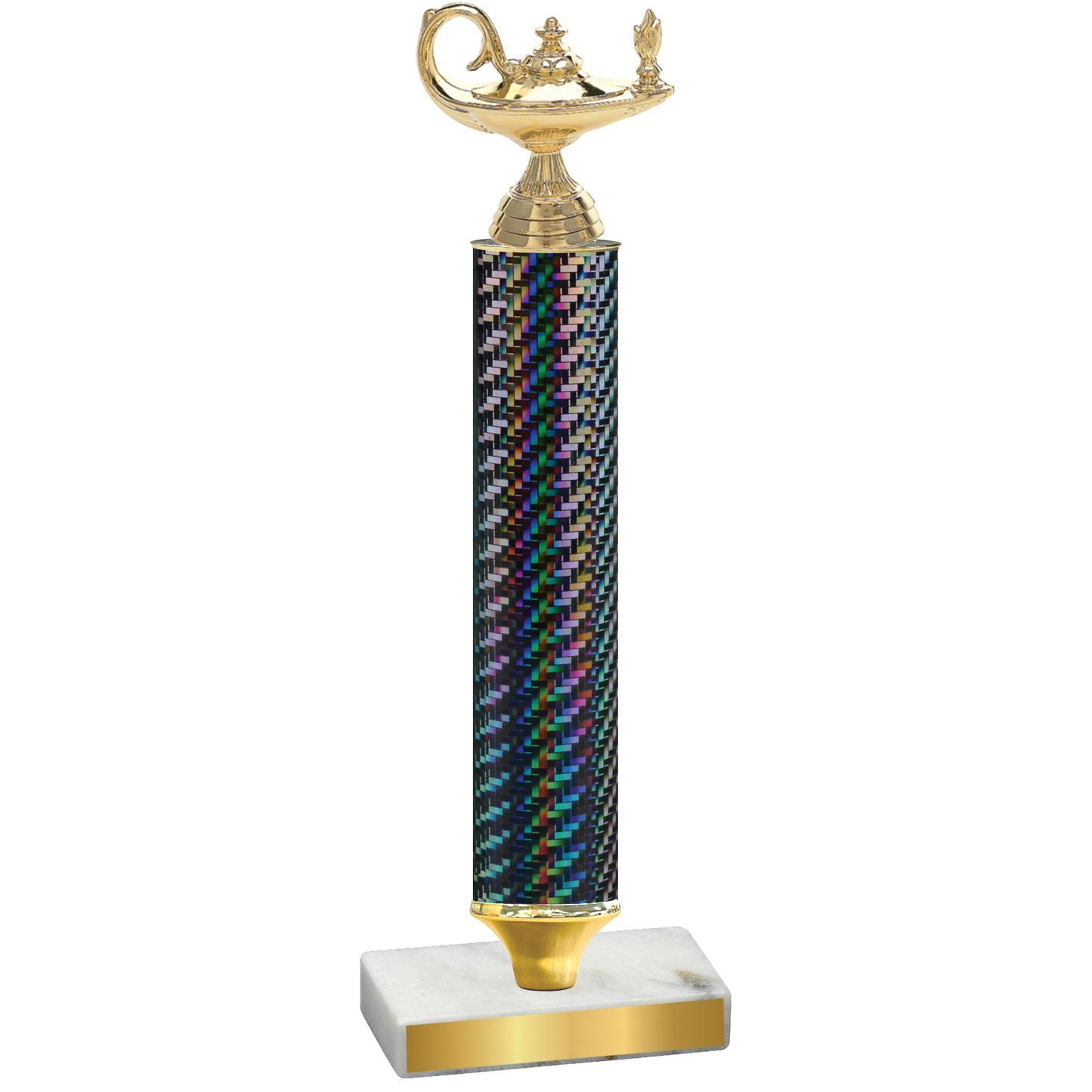 Value Black Carbon Fiber Academics Trophy