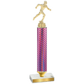 Value Pink Carbon Fiber Running Trophy