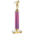 Value Pink Carbon Fiber Swimming Trophy