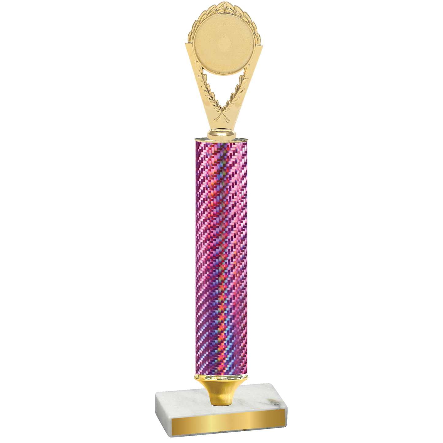 Value Pink Carbon Fiber Insert Trophy