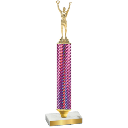 Value Pink Carbon Fiber Victory Trophy