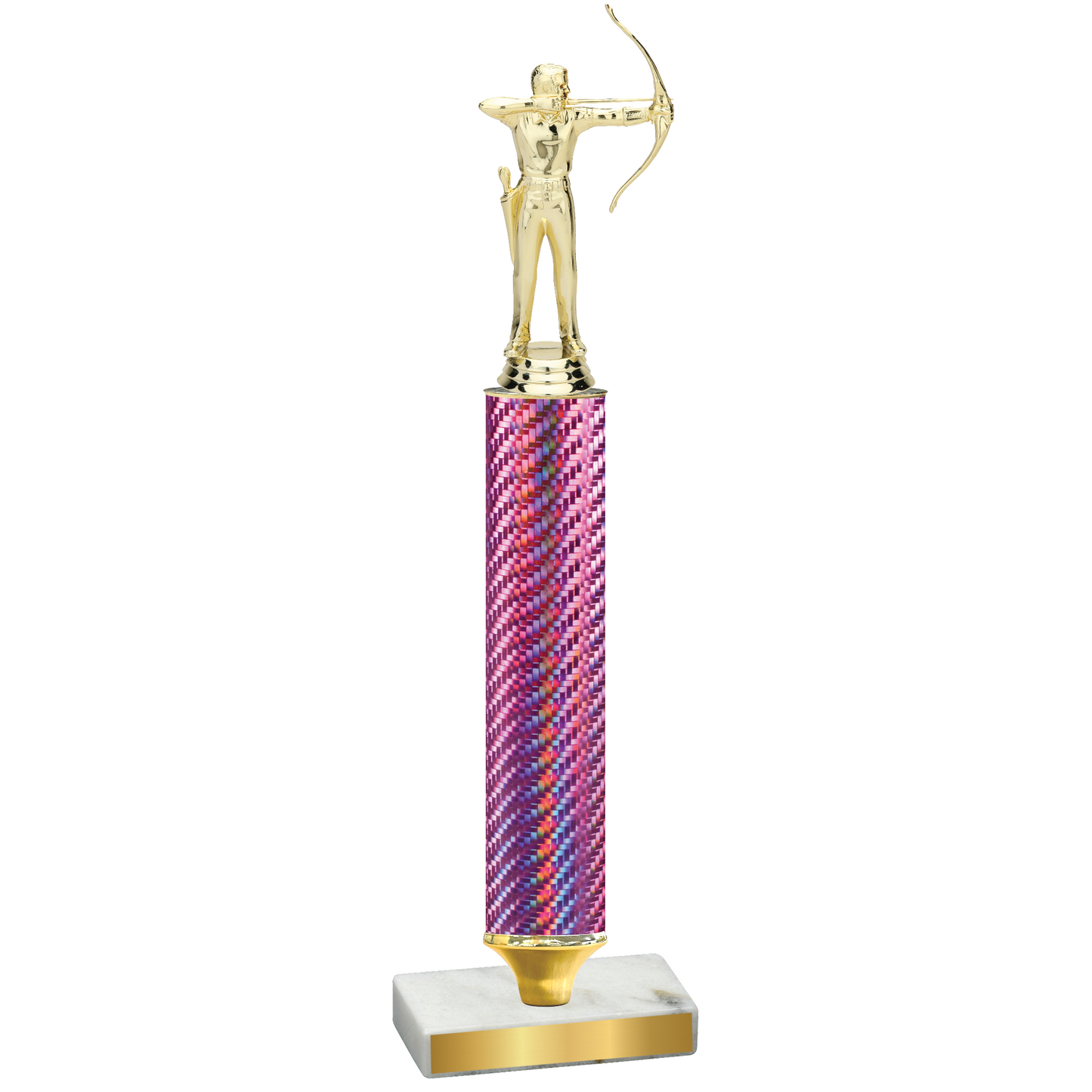 Value Pink Carbon Fiber Archery Trophy