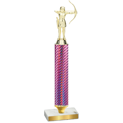 Value Pink Carbon Fiber Archery Trophy