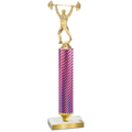 Value Pink Carbon Fiber Weights Trophy