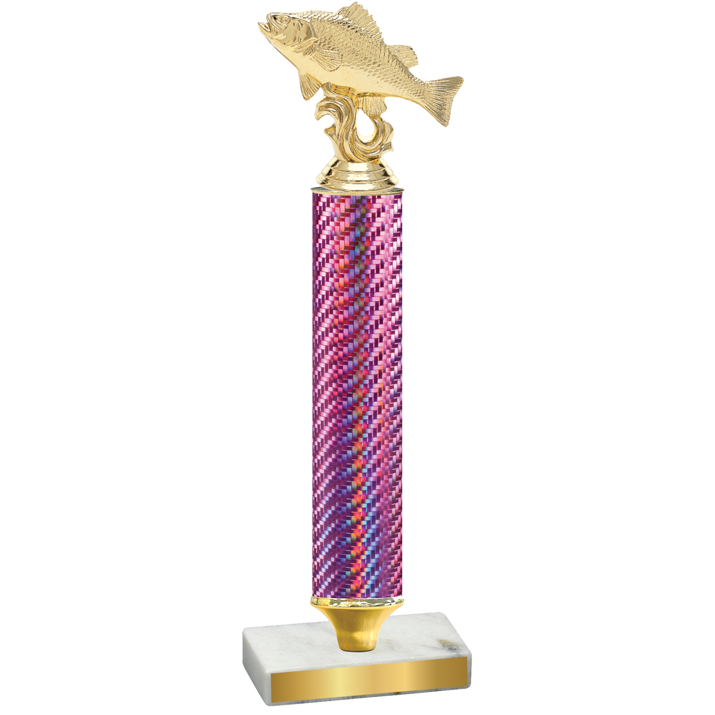 Value Pink Carbon Fiber Fishing Trophy