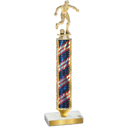 Value Flag USA Soccer Trophy