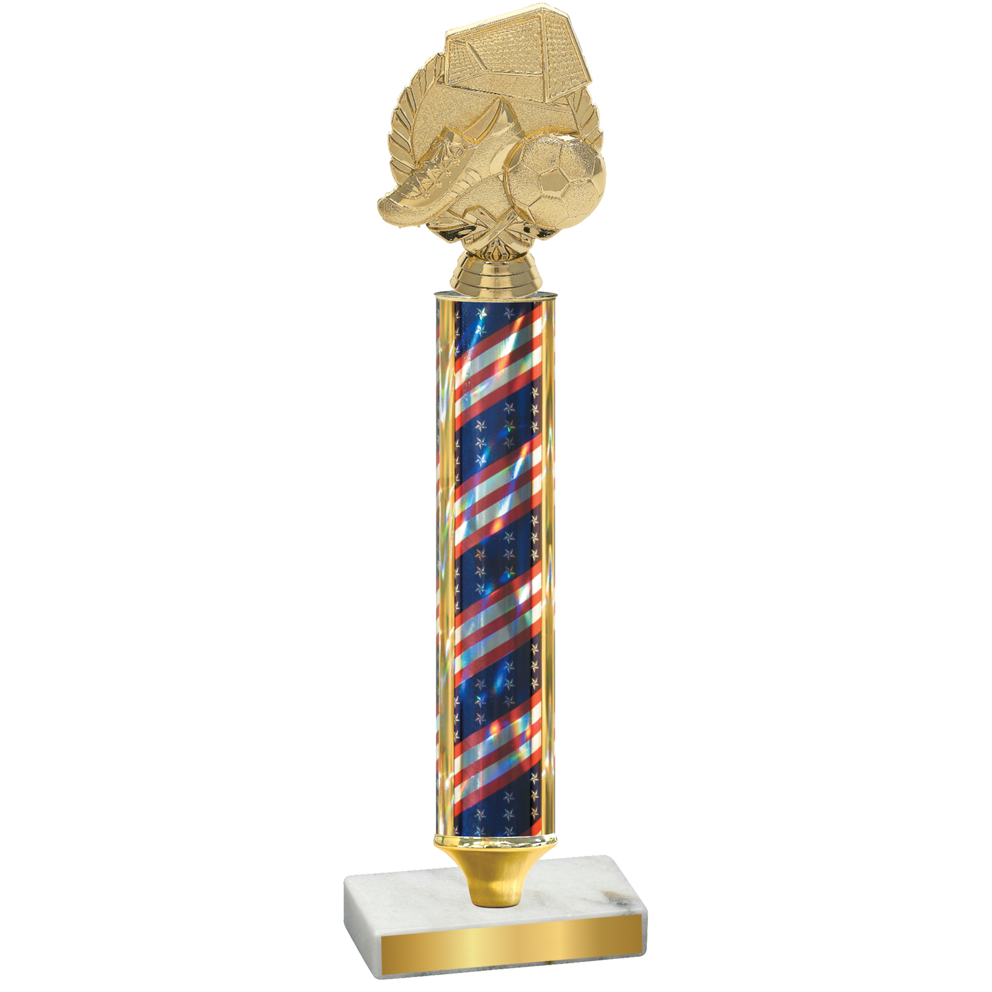 Value Flag USA Soccer Trophy