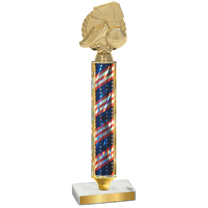 Value Flag USA Soccer Trophy