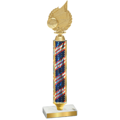 Value Flag USA Volleyball Trophy