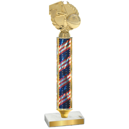 Value Flag USA Basketball Trophy