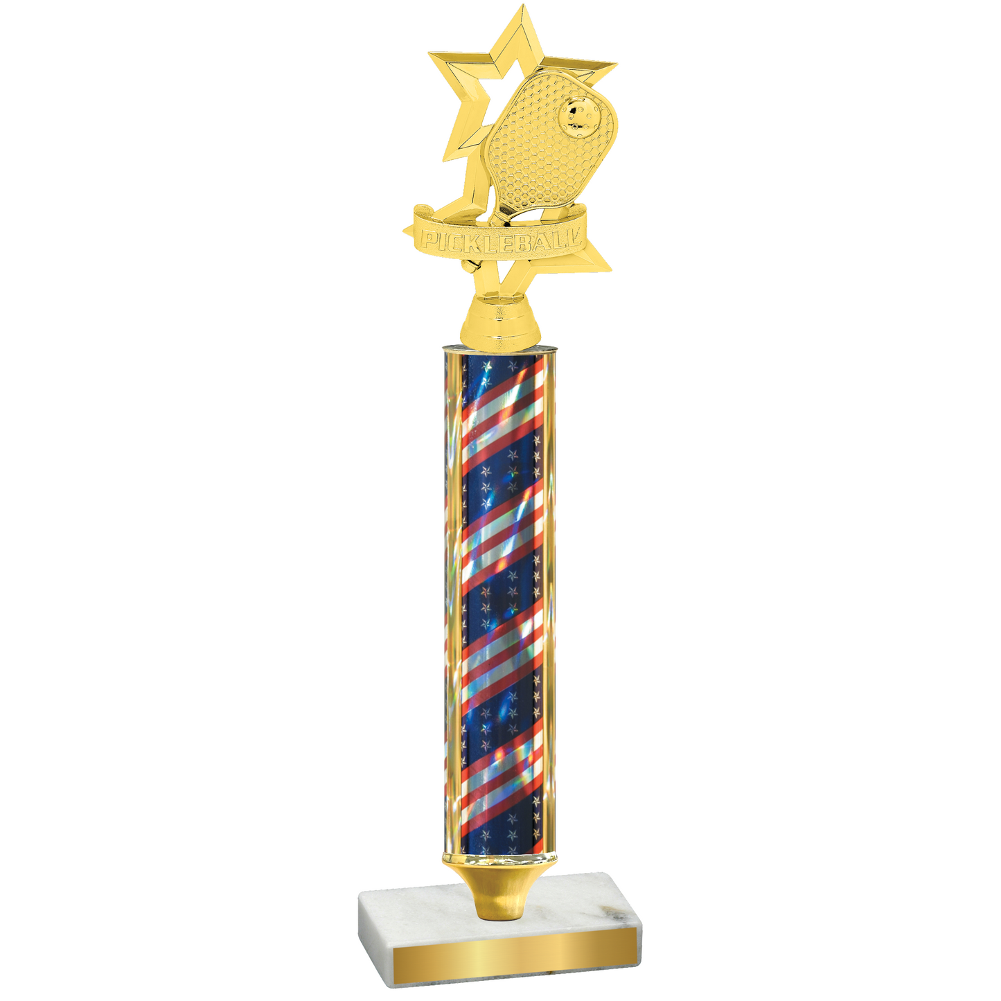 Value Flag USA Pickleball Trophy