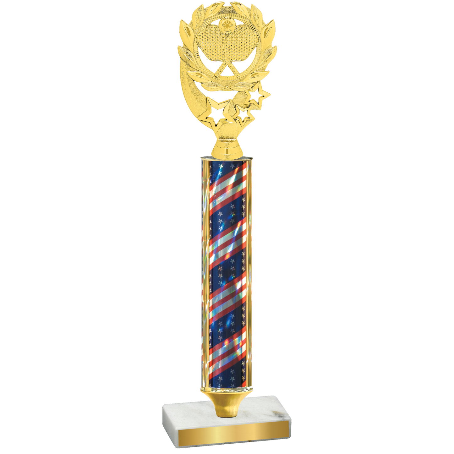 Value Flag USA Pickleball Trophy