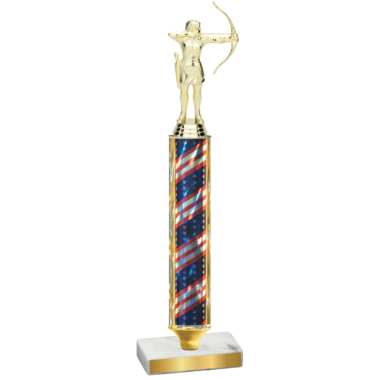 Value Flag USA Archery Trophy