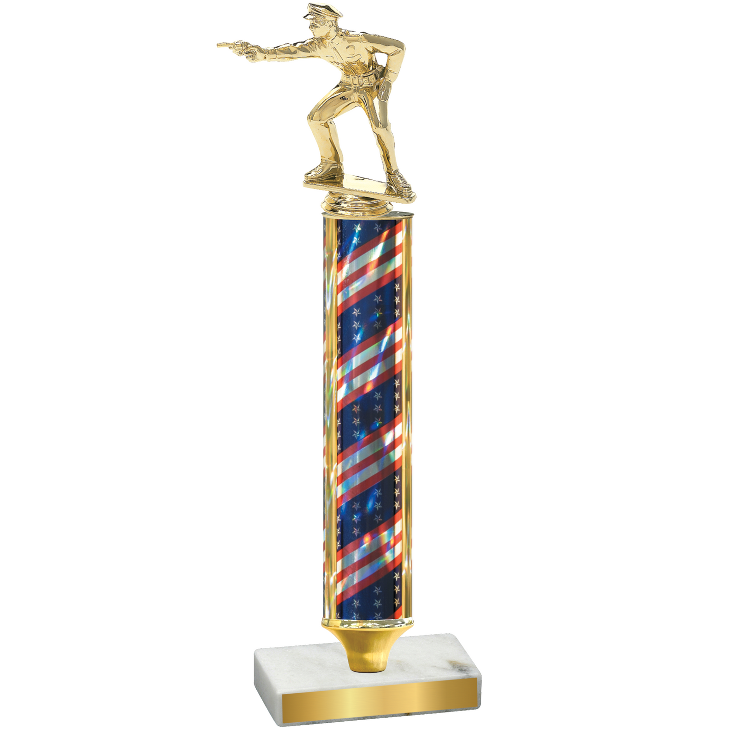 Value Flag USA Shooter Trophy