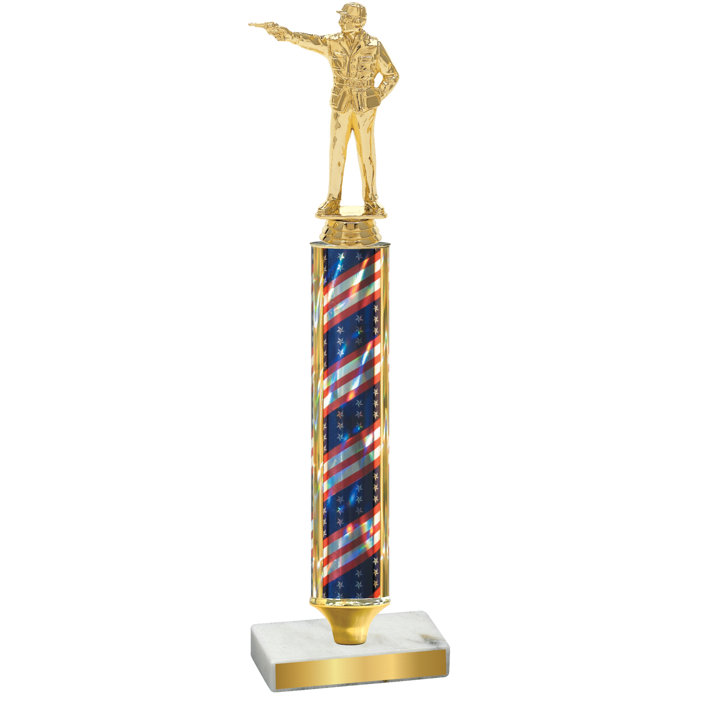 Value Flag USA Shooter Trophy