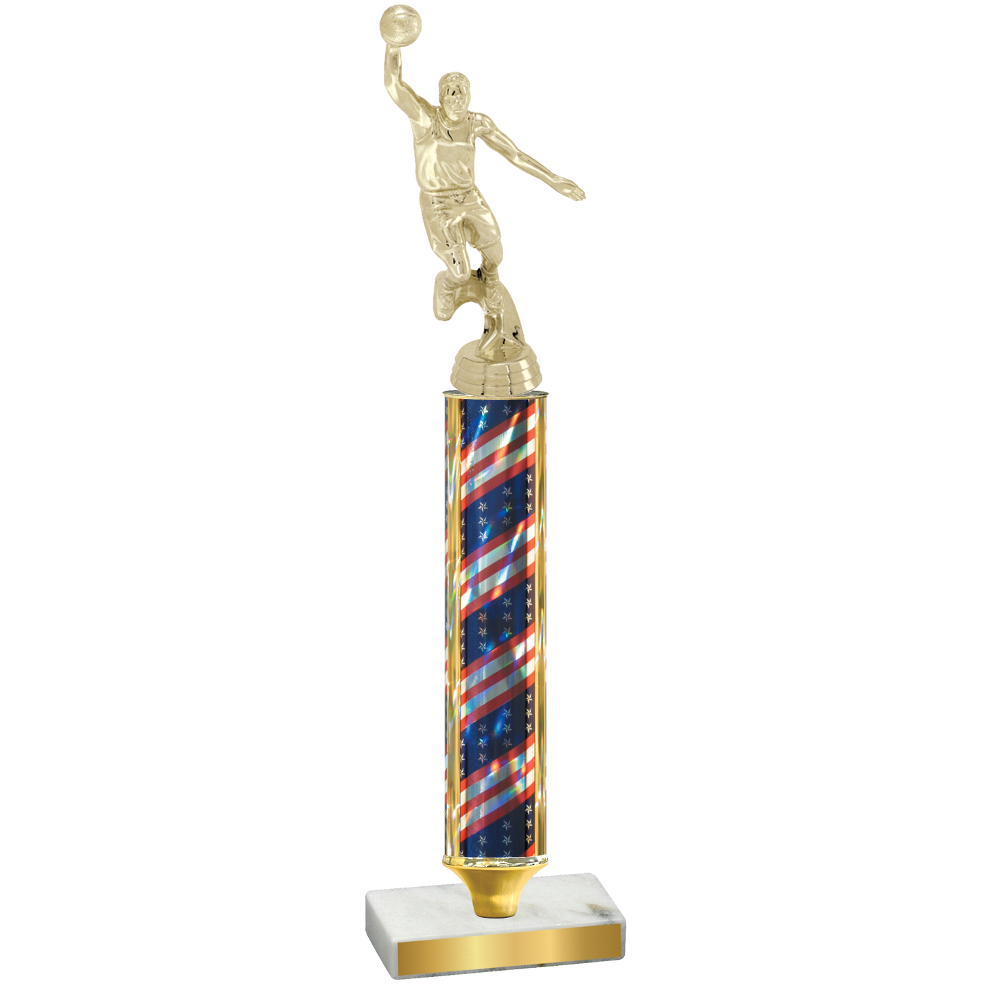 Value Flag USA Basketball Trophy