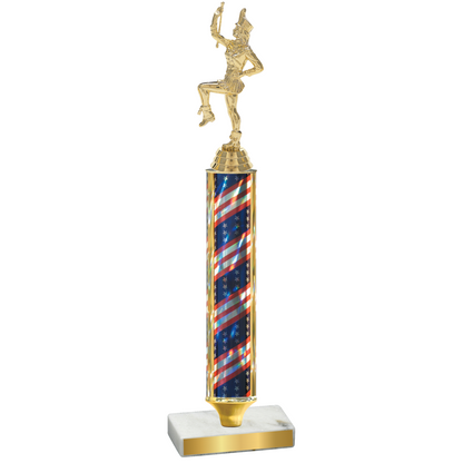 Value Flag USA Majorette Trophy