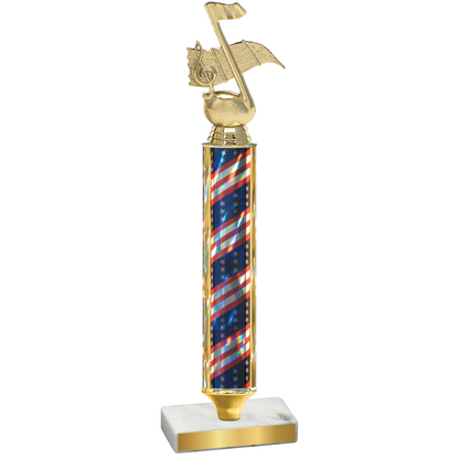 Value Flag USA Music Trophy