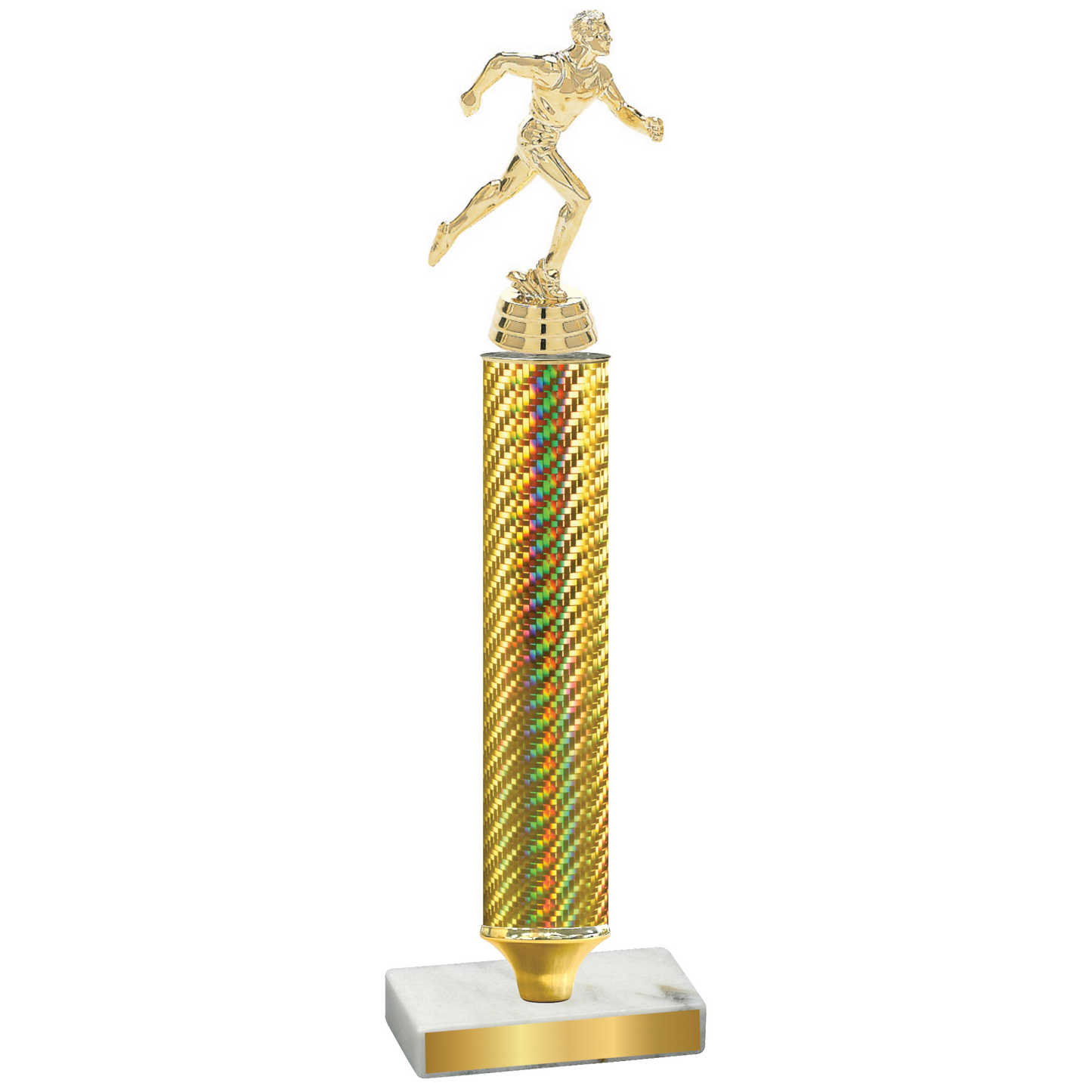 Value Gold Carbon Fiber Running Trophy