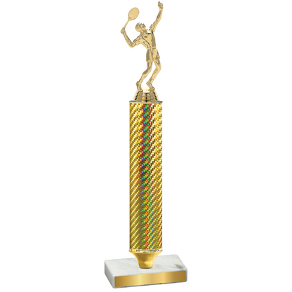 Value Gold Carbon Fiber Tennis Trophy