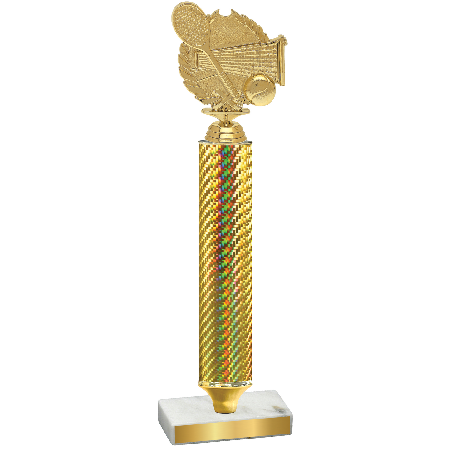 Value Gold Carbon Fiber Tennis Trophy