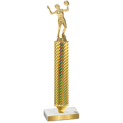 Value Gold Carbon Fiber Volleyball Trophy