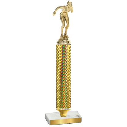 Value Gold Carbon Fiber Tennis Trophy