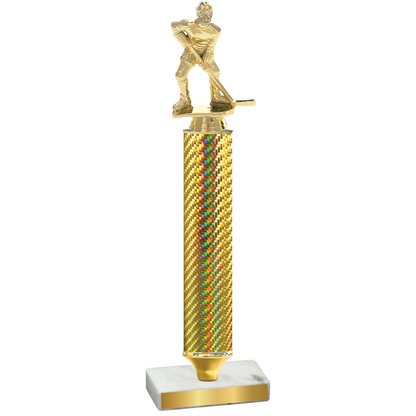 Value Gold Carbon Fiber Hockey Trophy