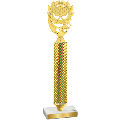 Value Gold Carbon Fiber Pickleball Trophy