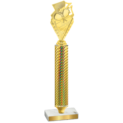 Value Gold Carbon Fiber Pickleball Trophy