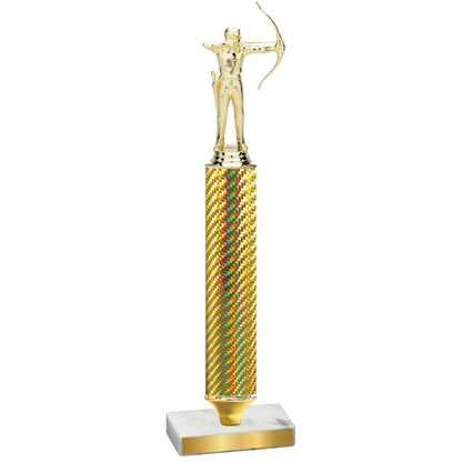 Value Gold Carbon Fiber Archery Trophy