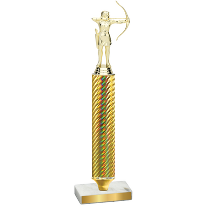 Value Gold Carbon Fiber Archery Trophy