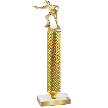 Value Gold Carbon Fiber Shooter Trophy