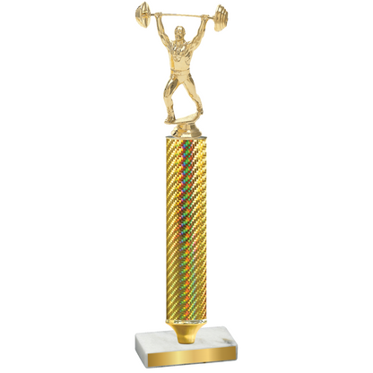 Value Gold Carbon Fiber Weights Trophy