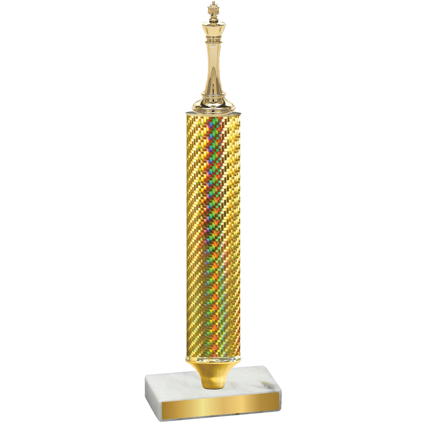 Value Gold Carbon Fiber Chess Trophy